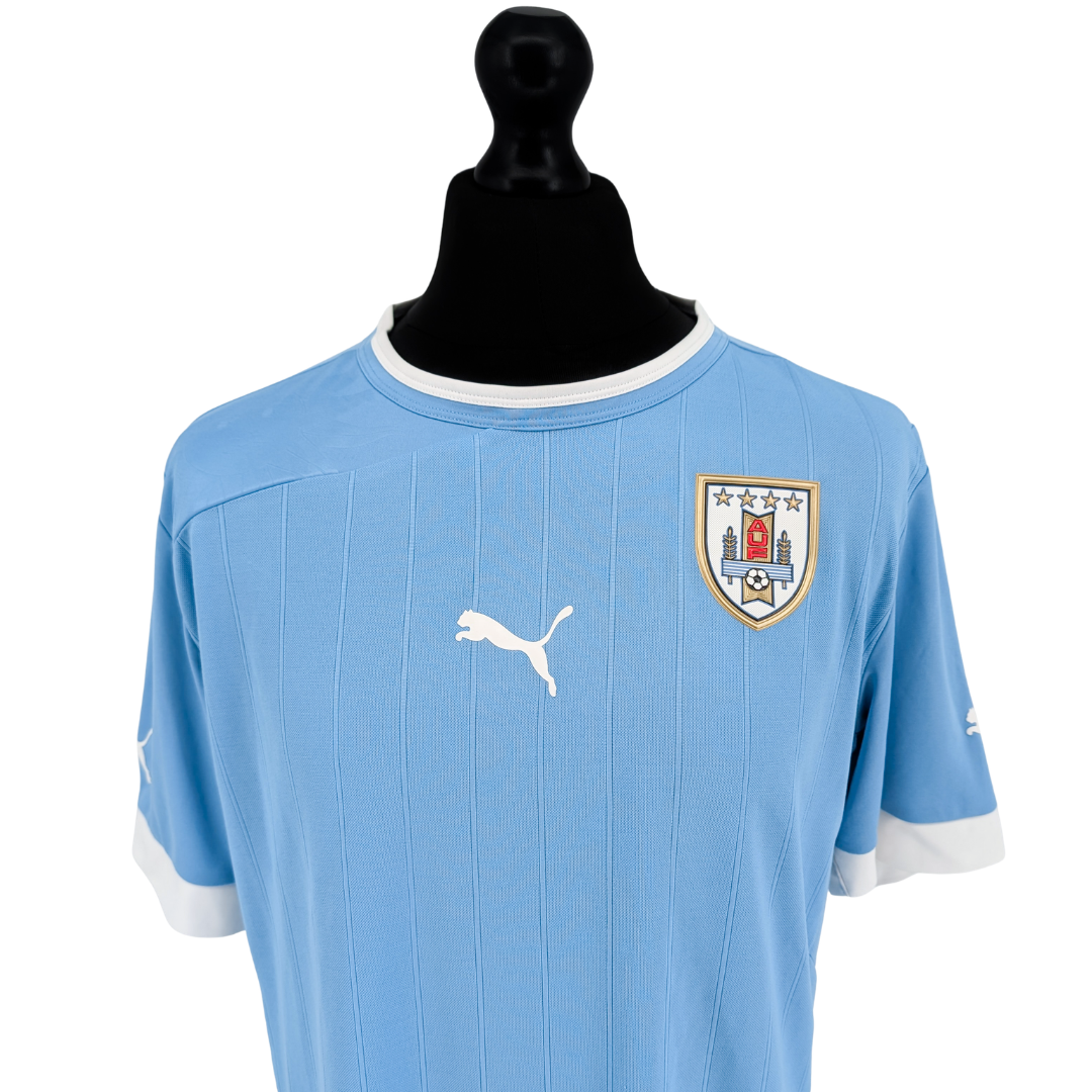 Uruguay home football shirt 2012/14 - (XL)
