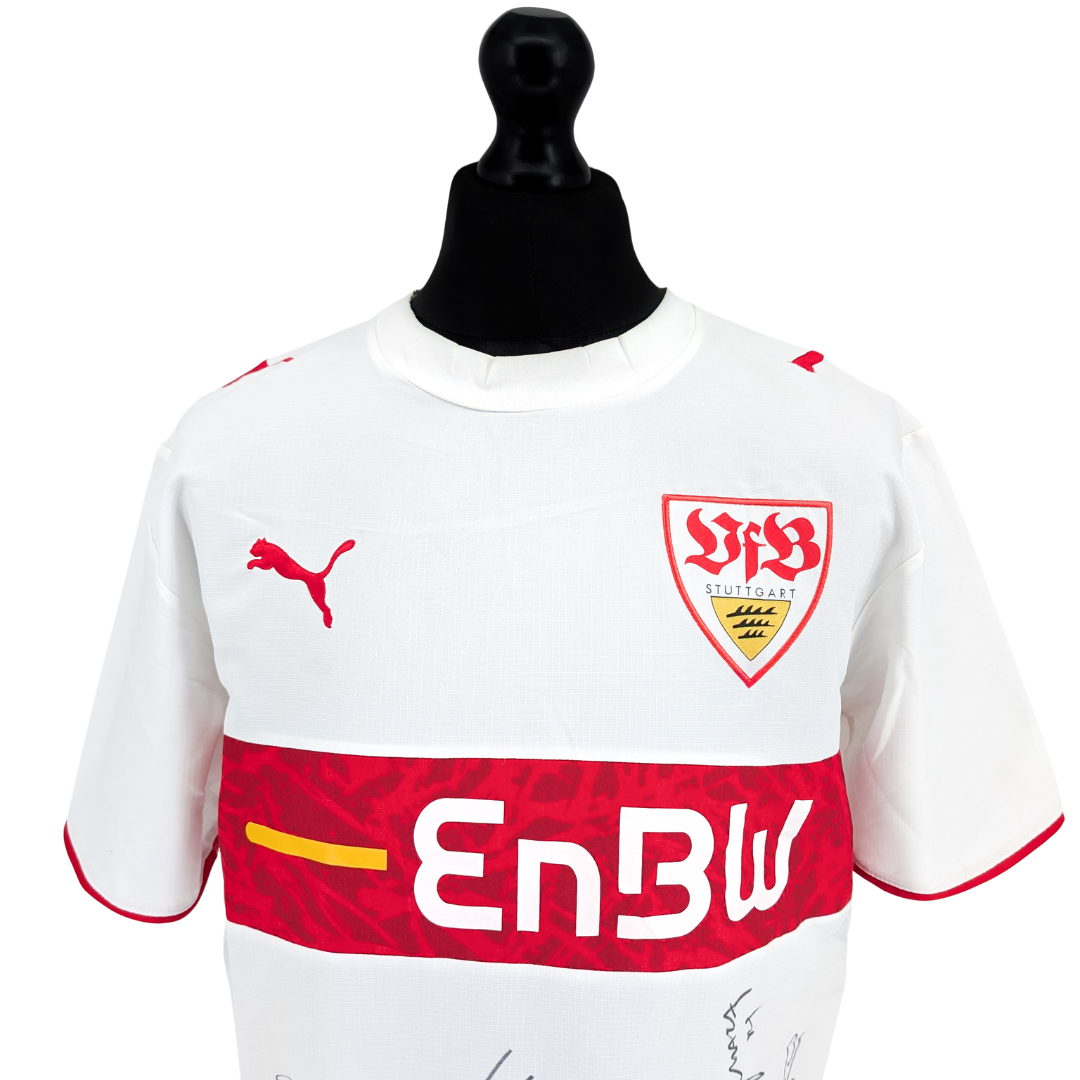 Stuttgart signed home football shirt 2006/07 - (L)