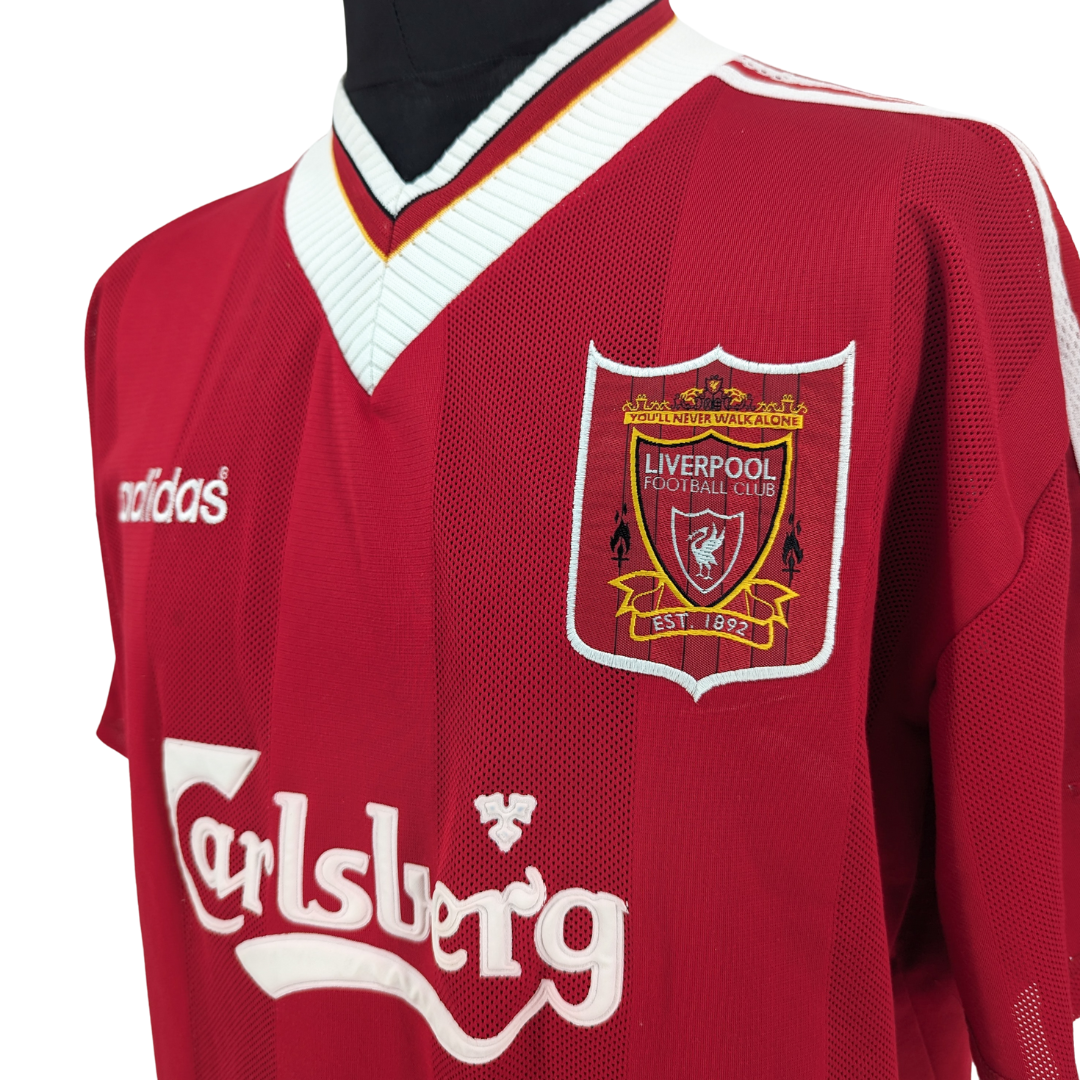 Liverpool home football shirt 1995/96 - (XXL)