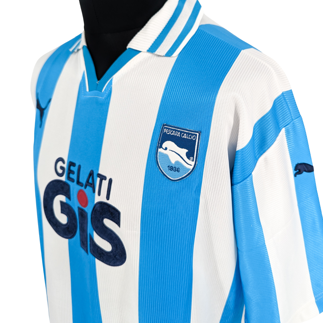 Pescara home football shirt 1999/01 - (XL)