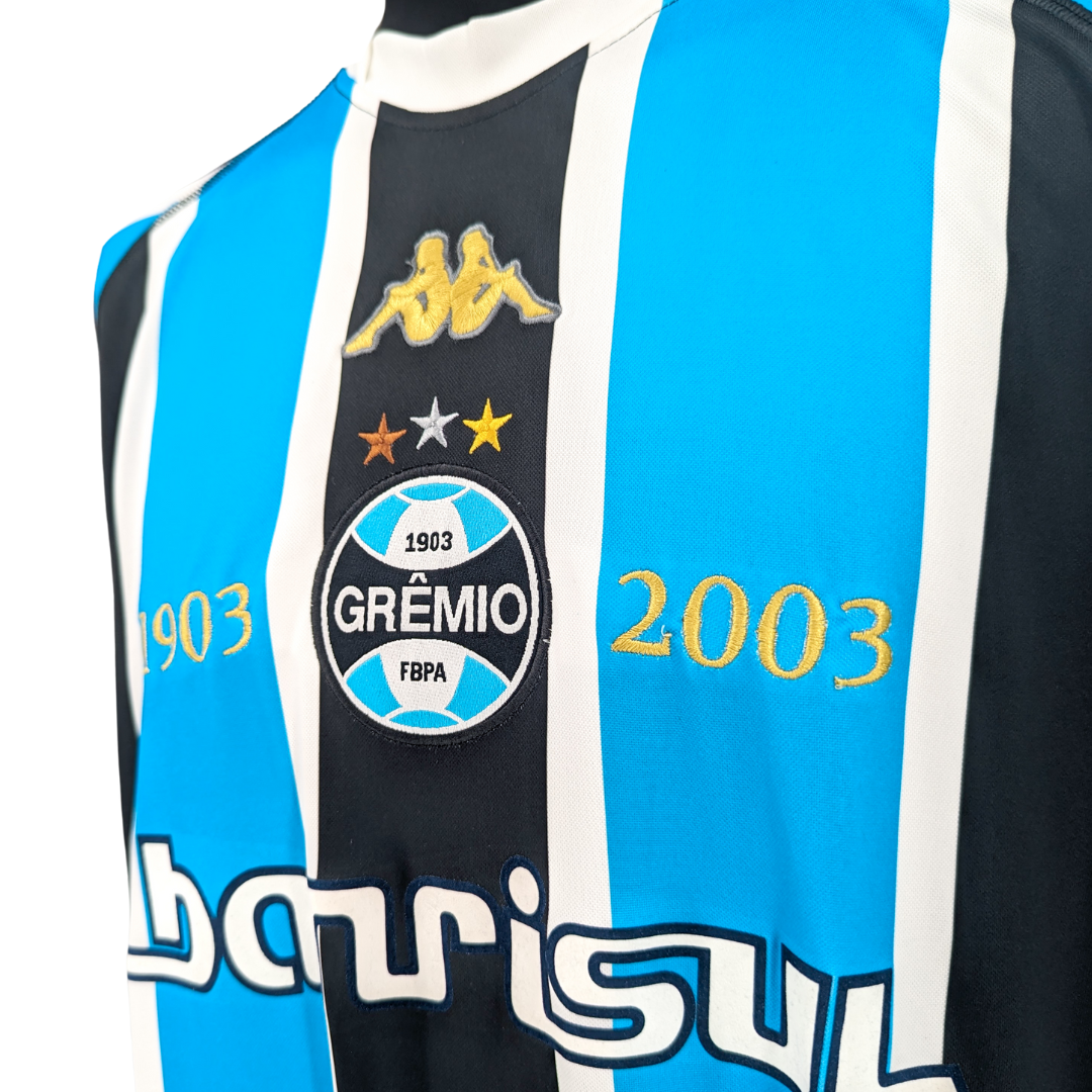 Gremio centenary home football shirt 2003 - (XL)