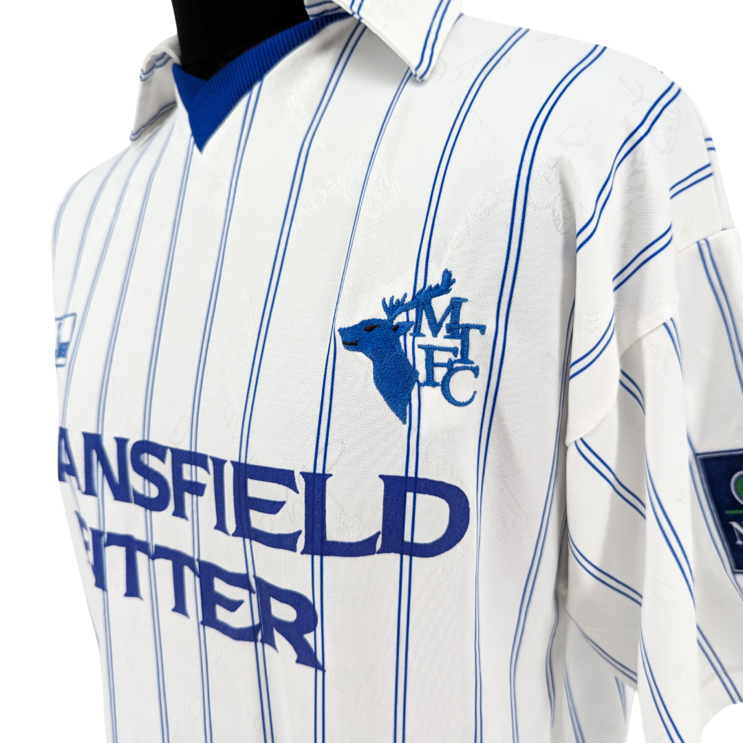 Mansfield Town away football shirt 1996/98