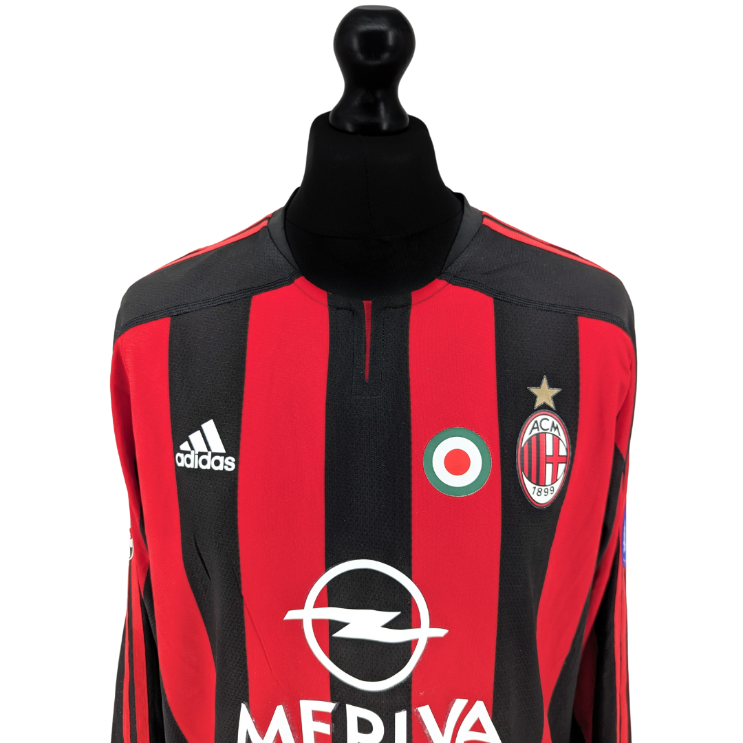 AC Milan home football shirt 2003/04 - (XL)