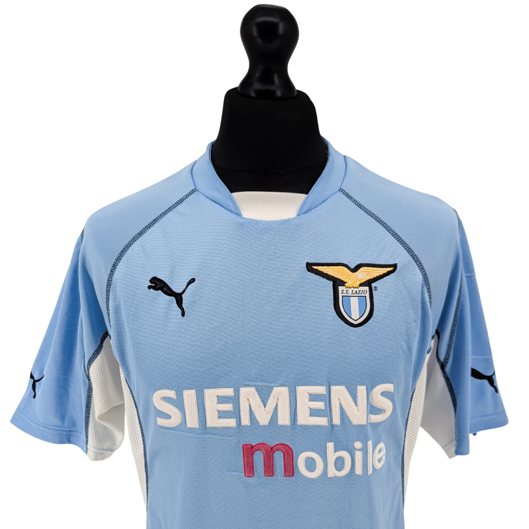 Lazio home football shirt 2001/02 - (L)