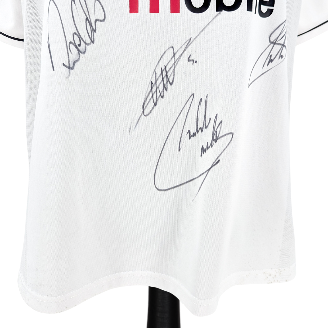 Real Madrid signed home football shirt 2003/04 - (XL)