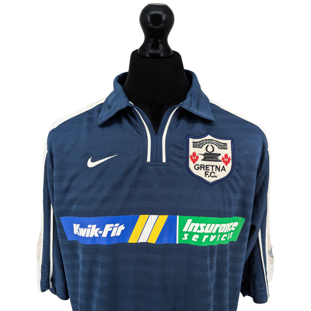 Gretna FC away football shirt 2004/06 - (L)