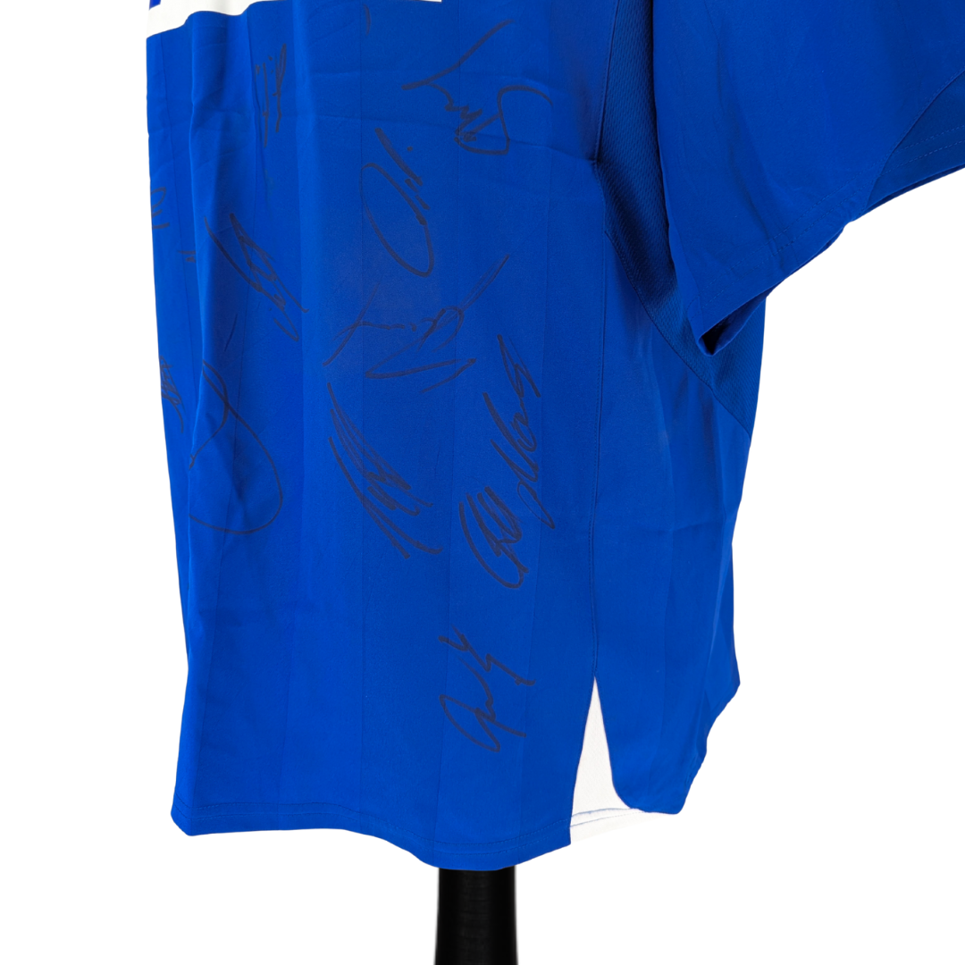 Hertha Berlin signed home football shirt 2005/06 - (XL)