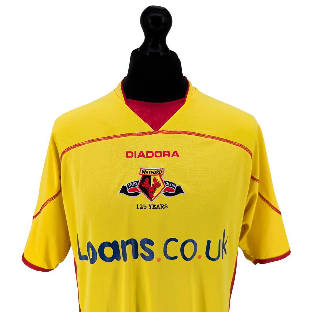 Watford home football shirt 2006/07 - (L)