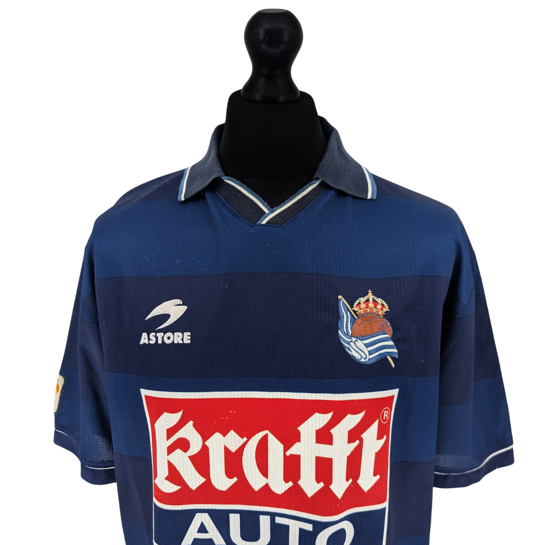 Real Sociedad away football shirt 1998/00 - (XL)