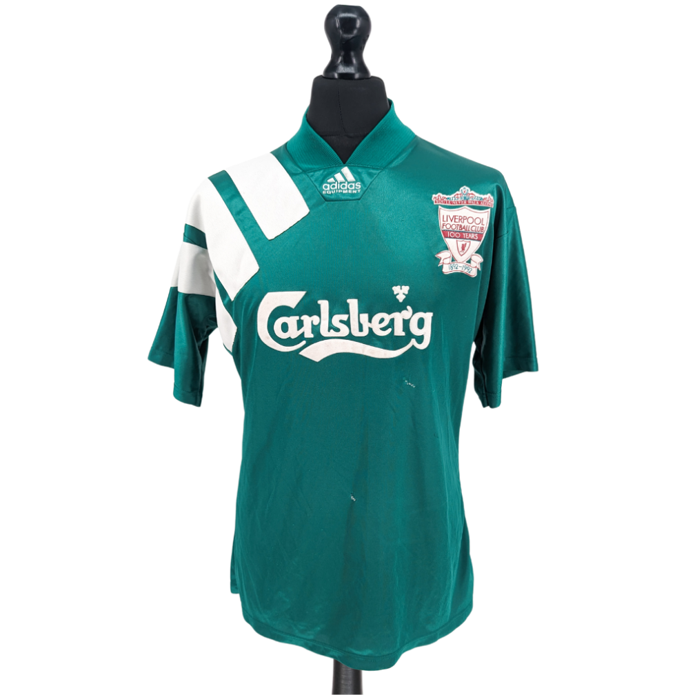 Liverpool away football shirt 1992/93 - (L)