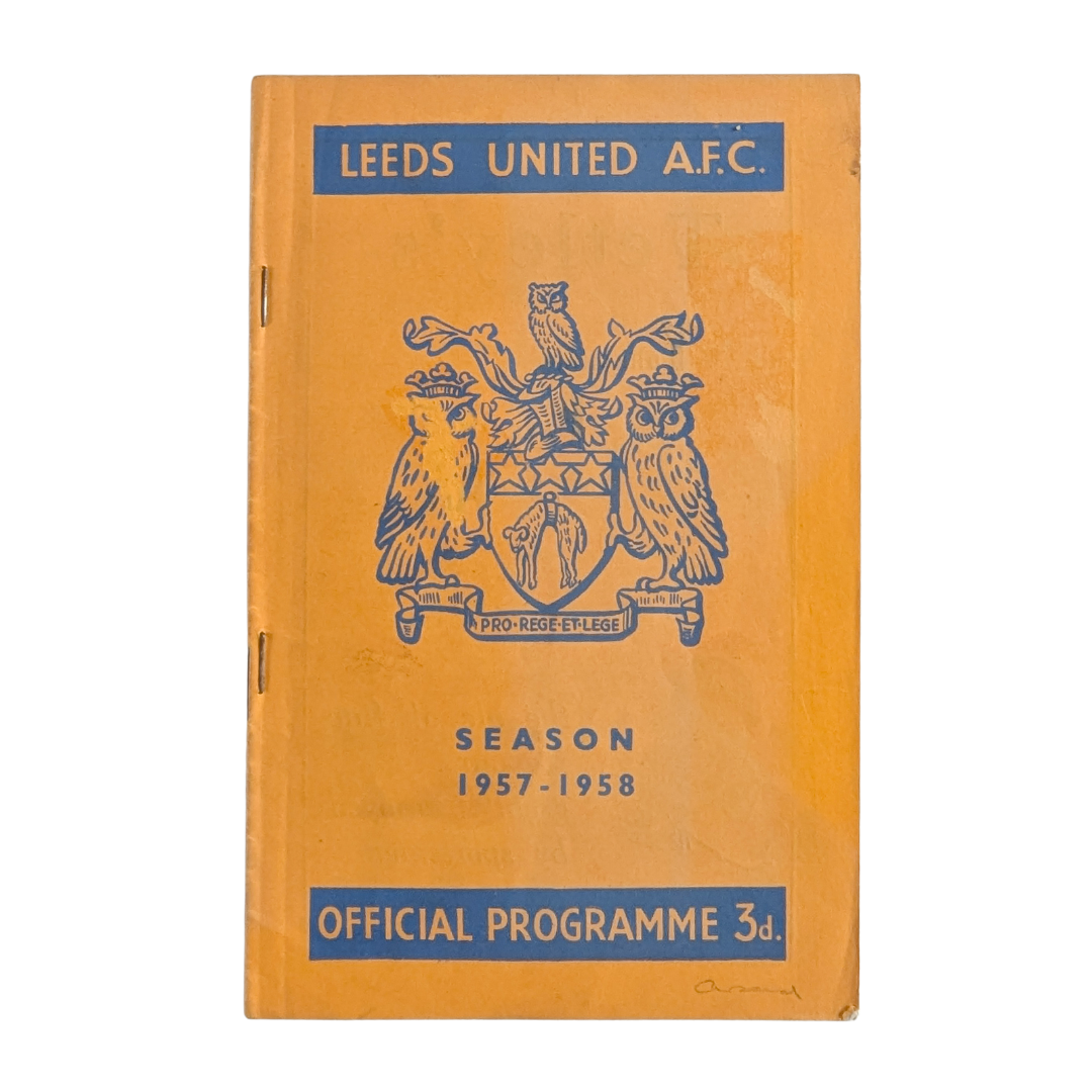 Football League First Division 1957/58 - Leeds United vs Arsenal