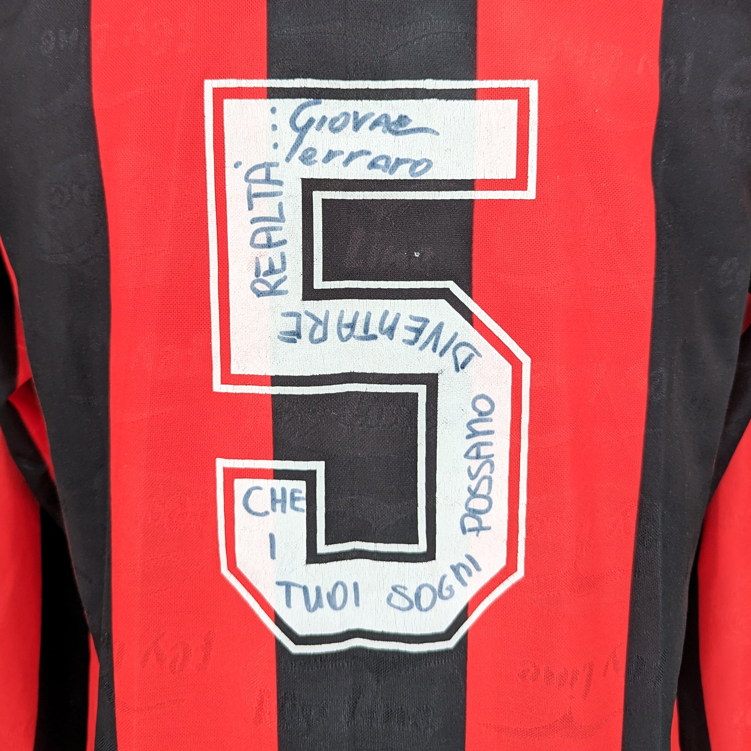 Sorrento signed home football shirt 2004/05