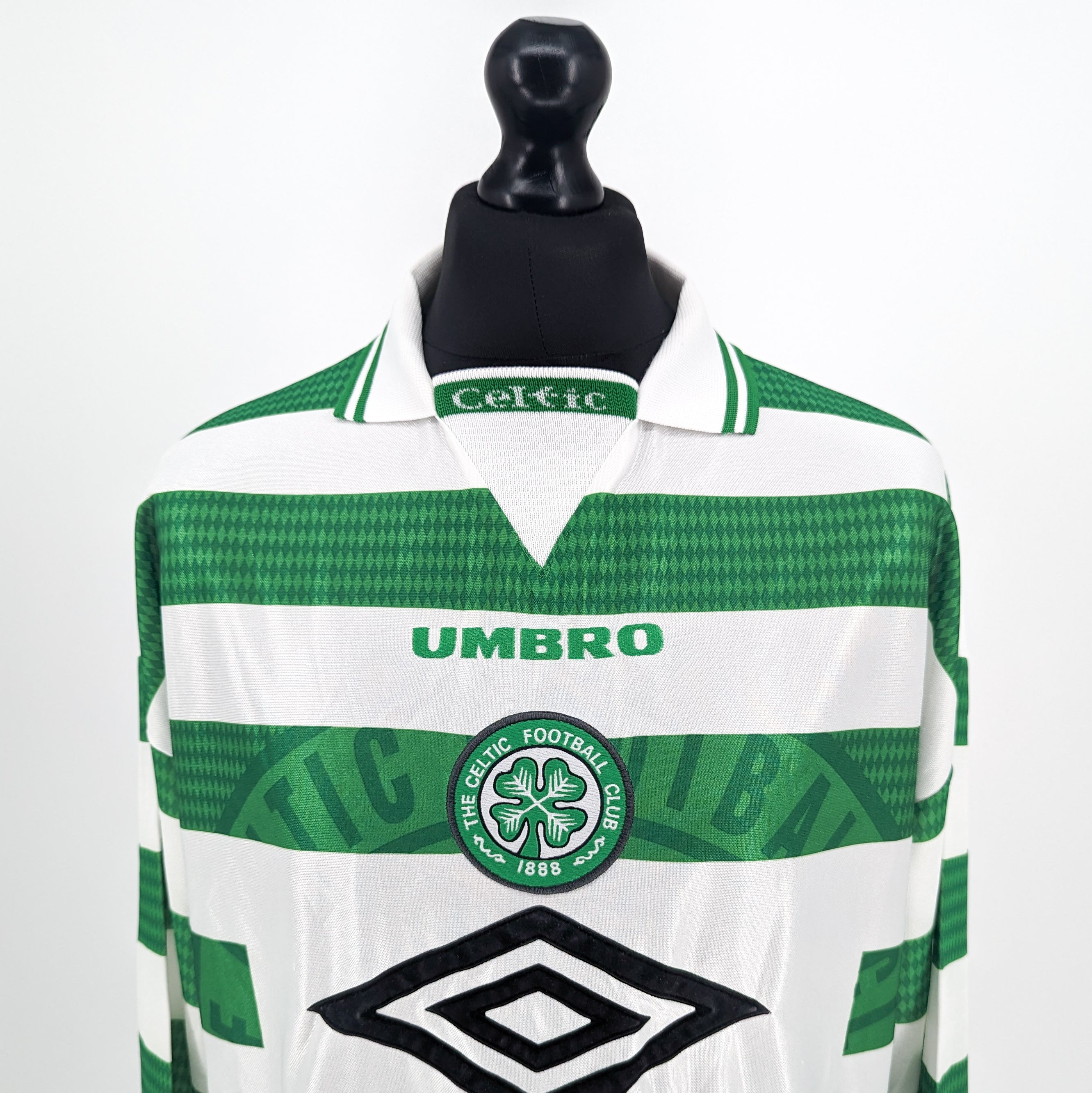 Celtic home football shirt 1997/99 - (XL)