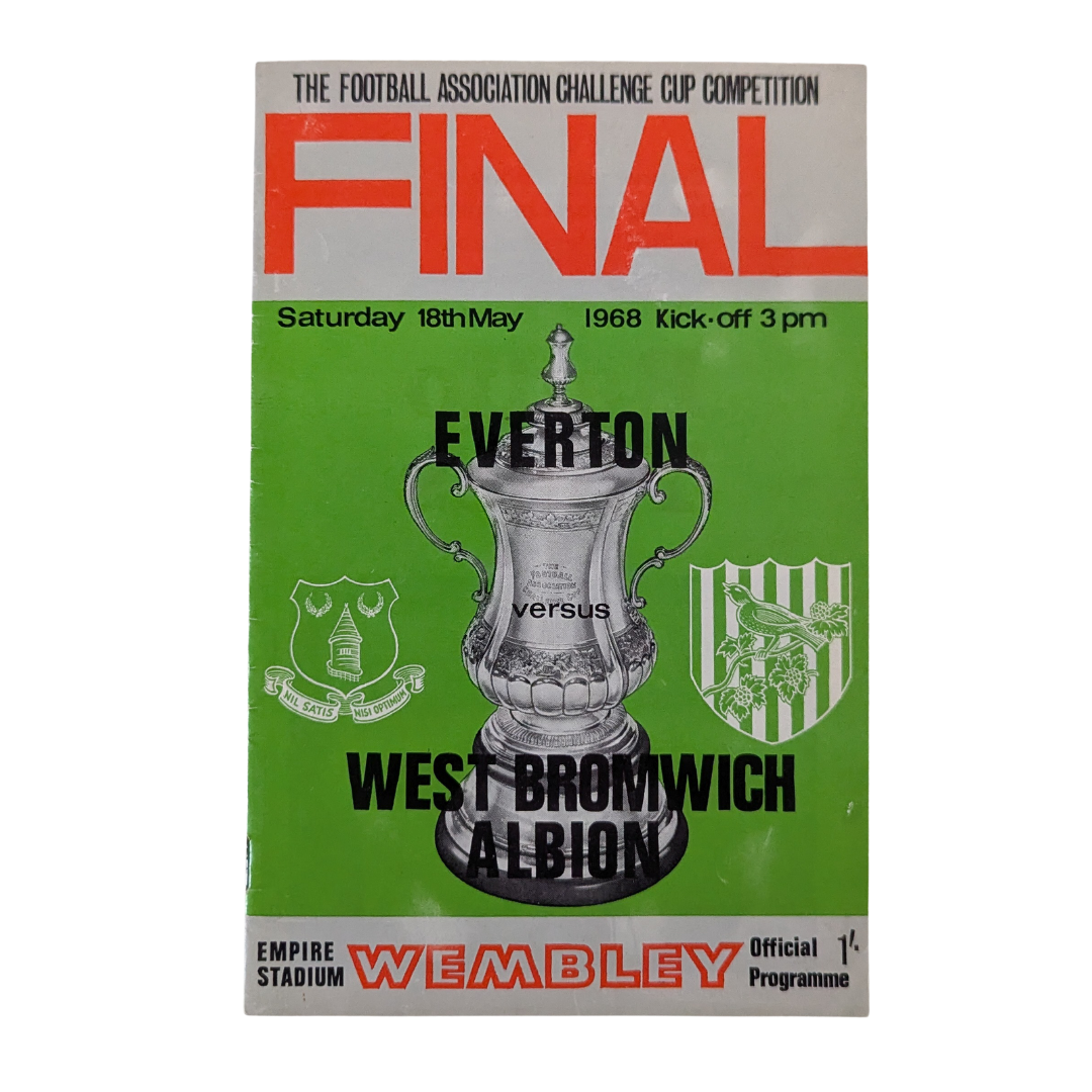 FA Cup Final 1968 - Everton vs West Bromwich Albion