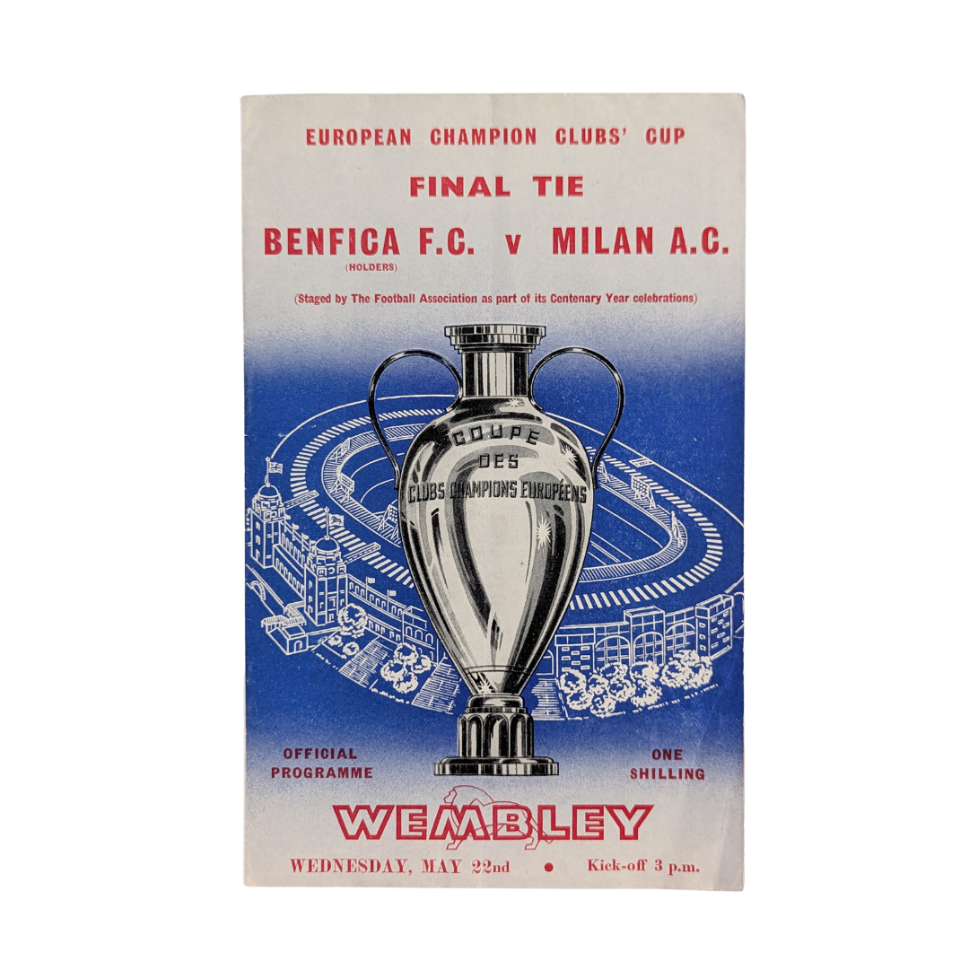 European Cup Final 1963 - Benfica vs AC Milan