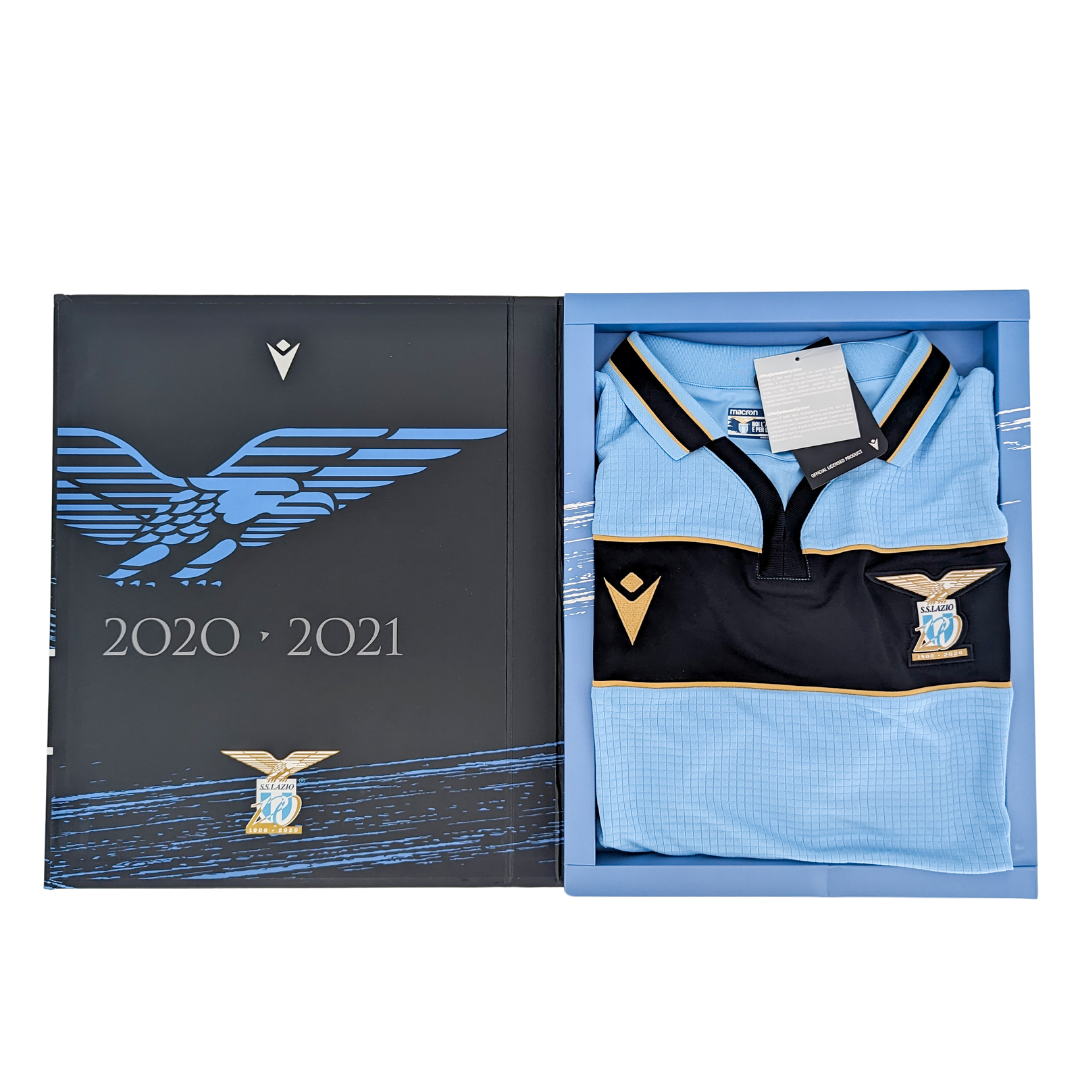 Lazio '120th anniversary' European home football shirt 2020/21