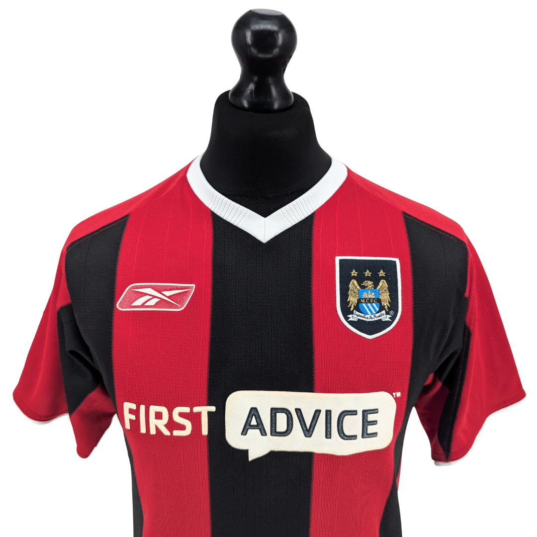 Manchester City away football shirt 2003/05 - (S)