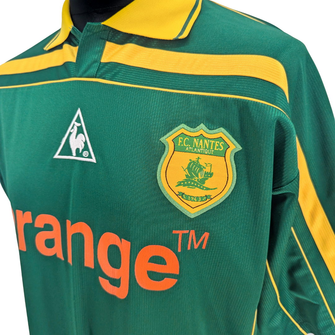 FC Nantes European home football shirt 2001/02 - (L)