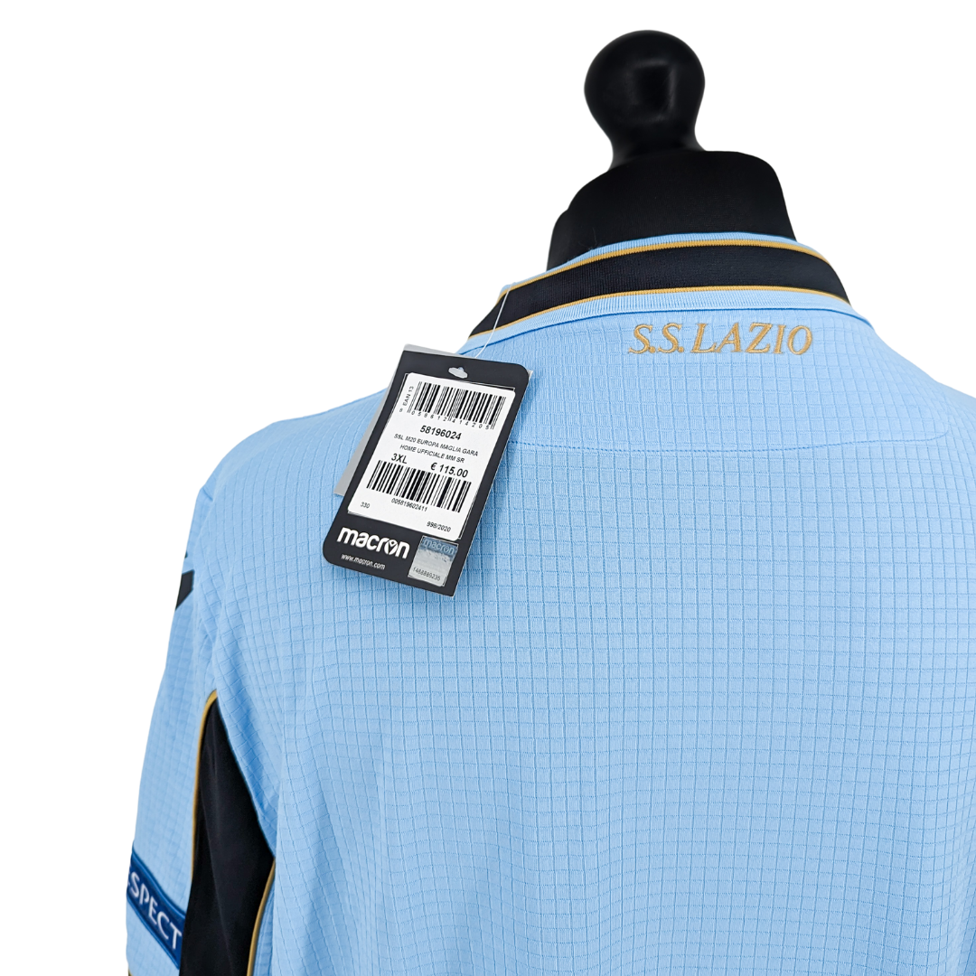 Lazio '120th anniversary' European home football shirt 2020/21