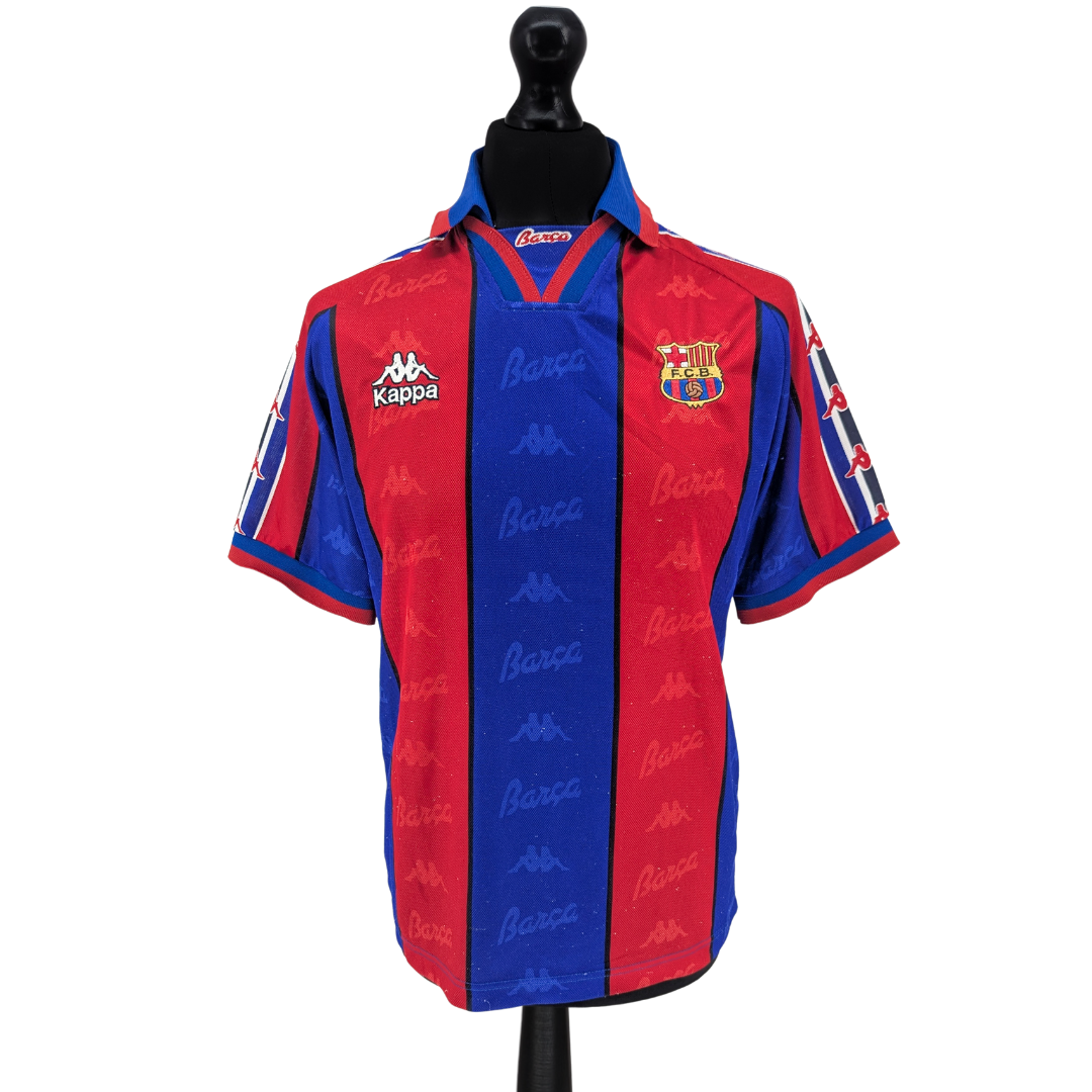 Barcelona home football shirt 1995/97 - (S)