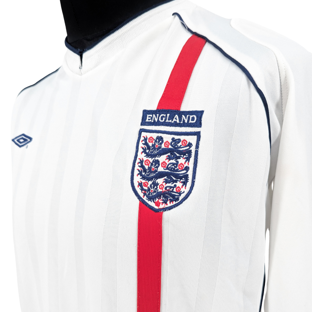 England home football shirt 2001/03