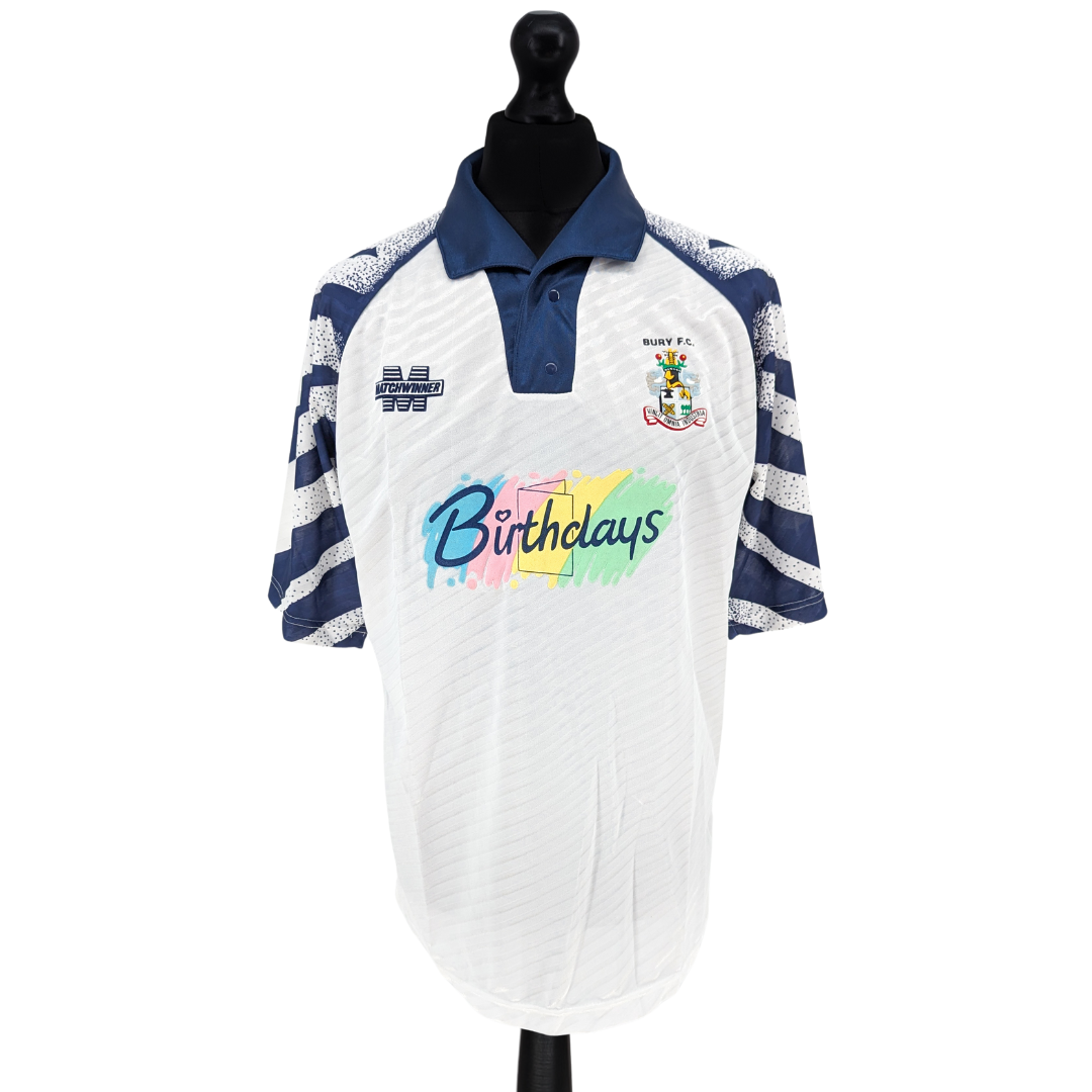 Bury home football shirt 1993/94