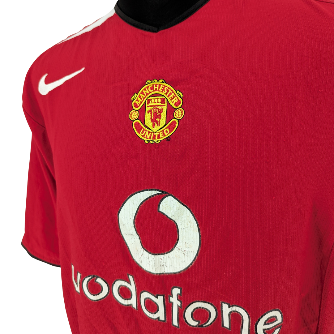 Manchester United home football shirt 2004/06 - (XL)