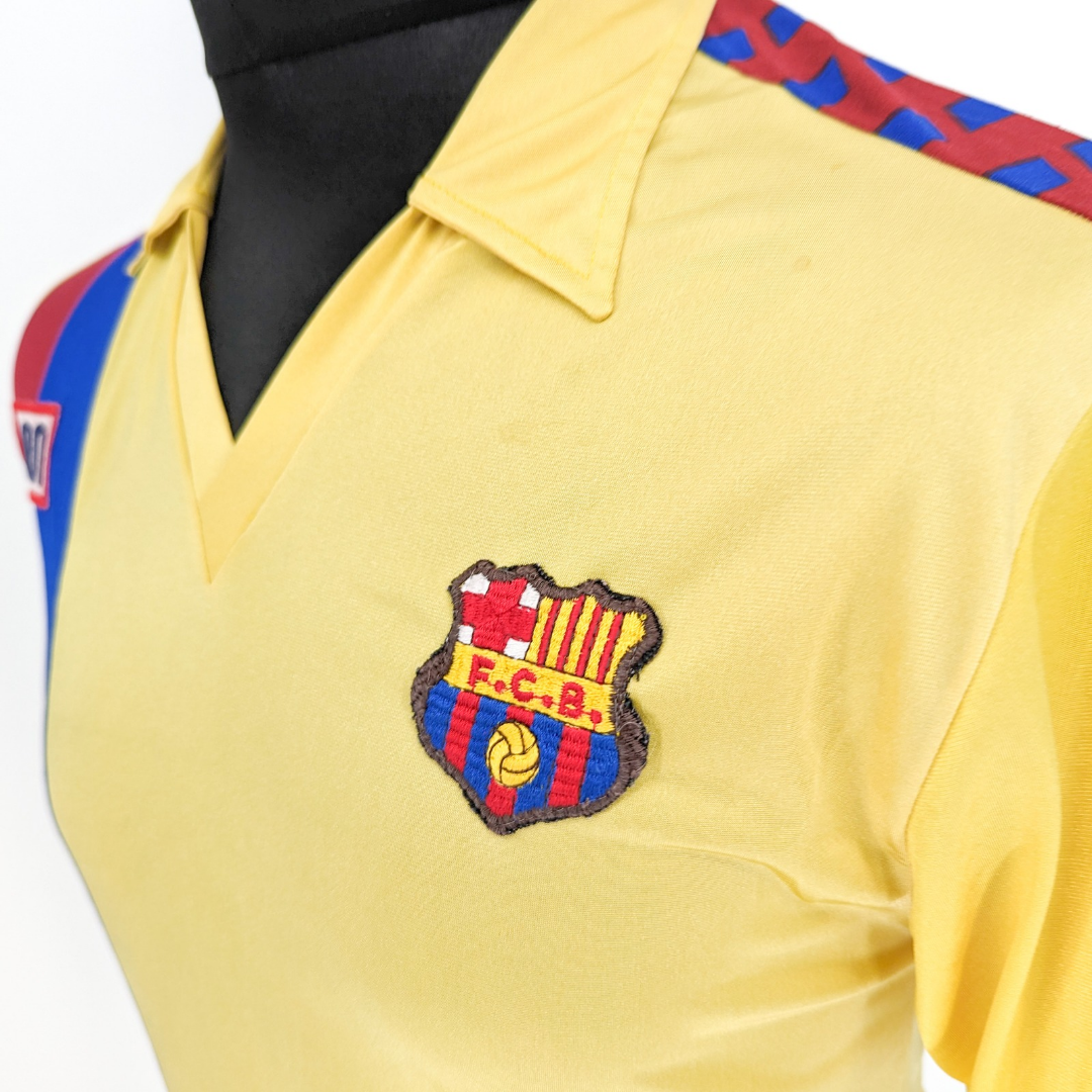 Barcelona away football shirt 1984/89