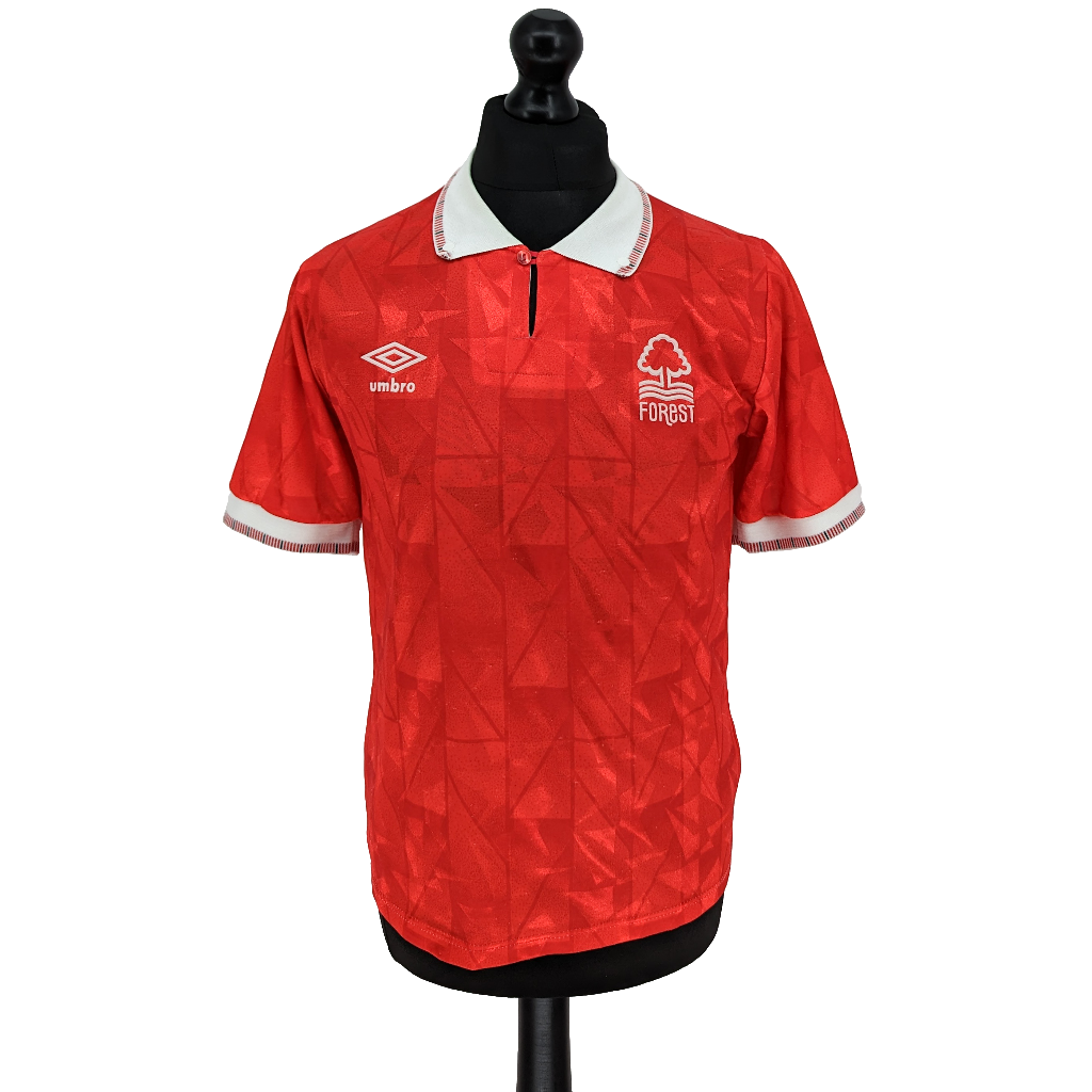 Nottingham Forest home football shirt 1990/92