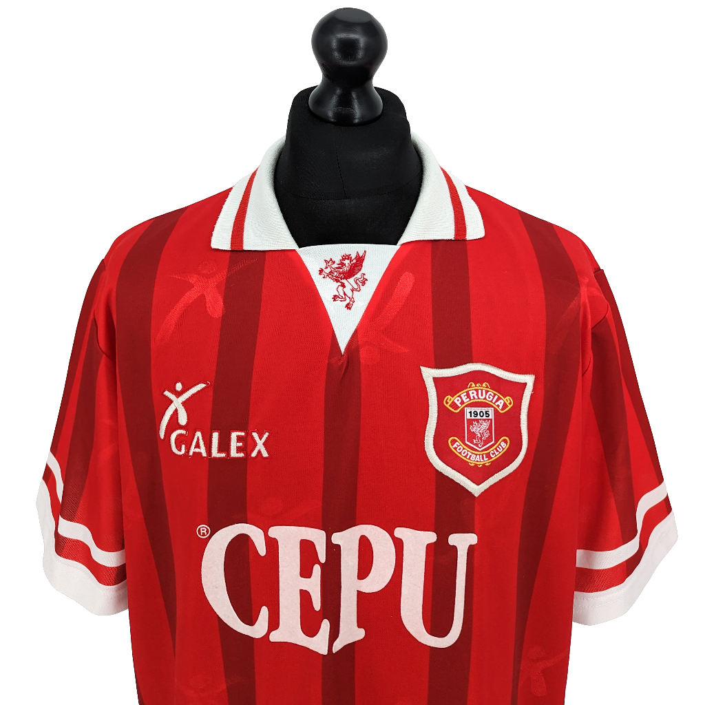 Perugia home football shirt 1996/97 - (XL)