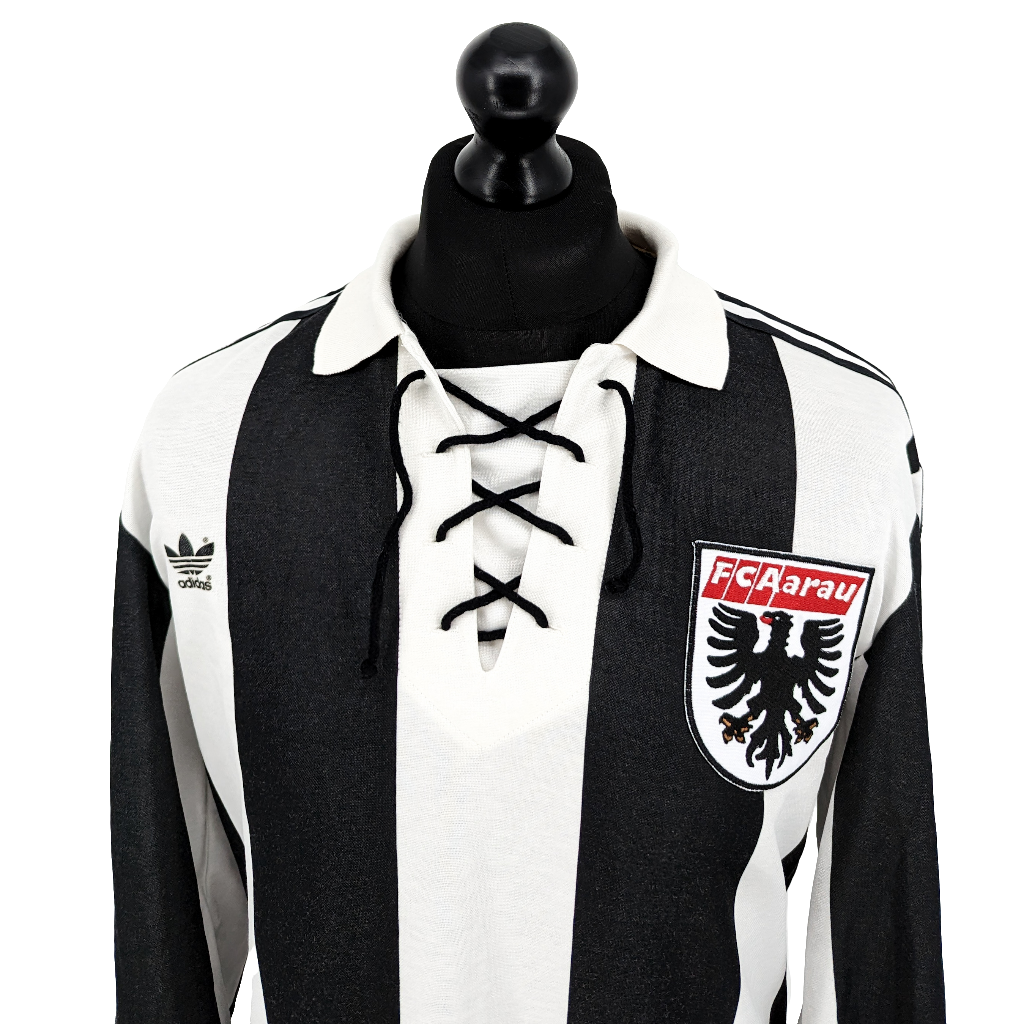 FC Aarau home football shirt 1989/90 - (XL)