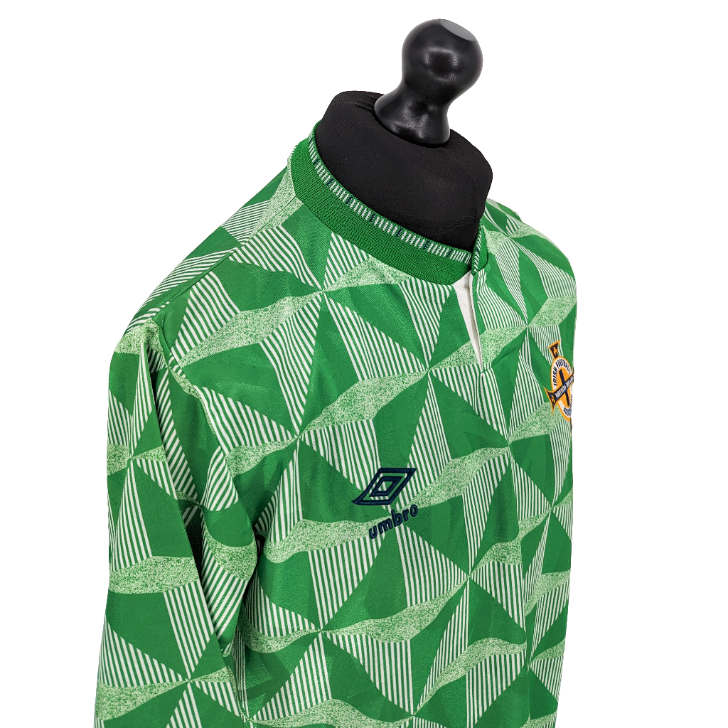 Northern Ireland home football shirt 1990/92 - (L)