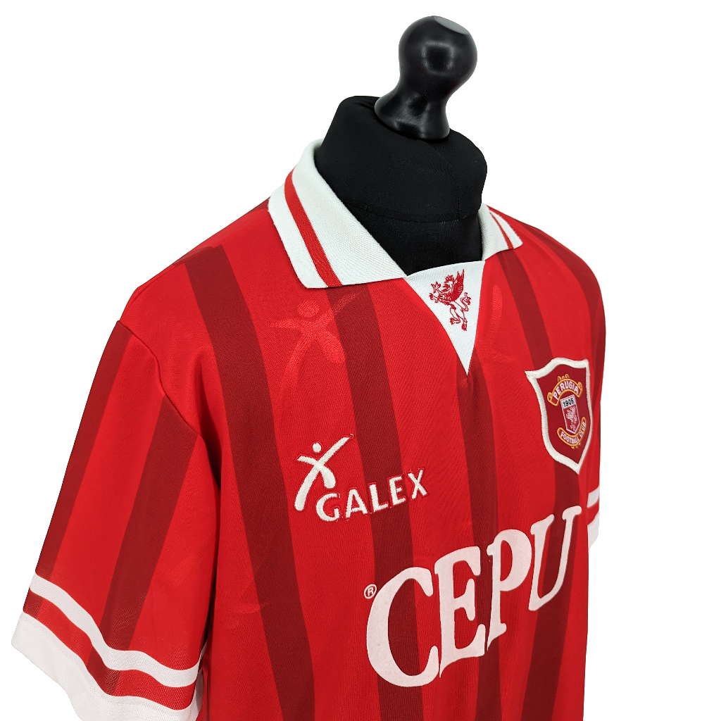 Perugia home football shirt 1996/97 - (XL)