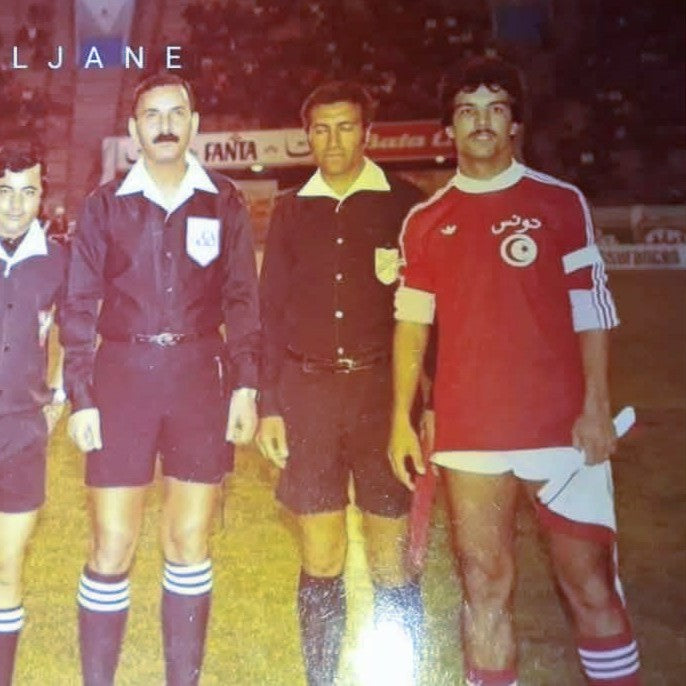 Tunisia home football shirt 1981/83 - (L)