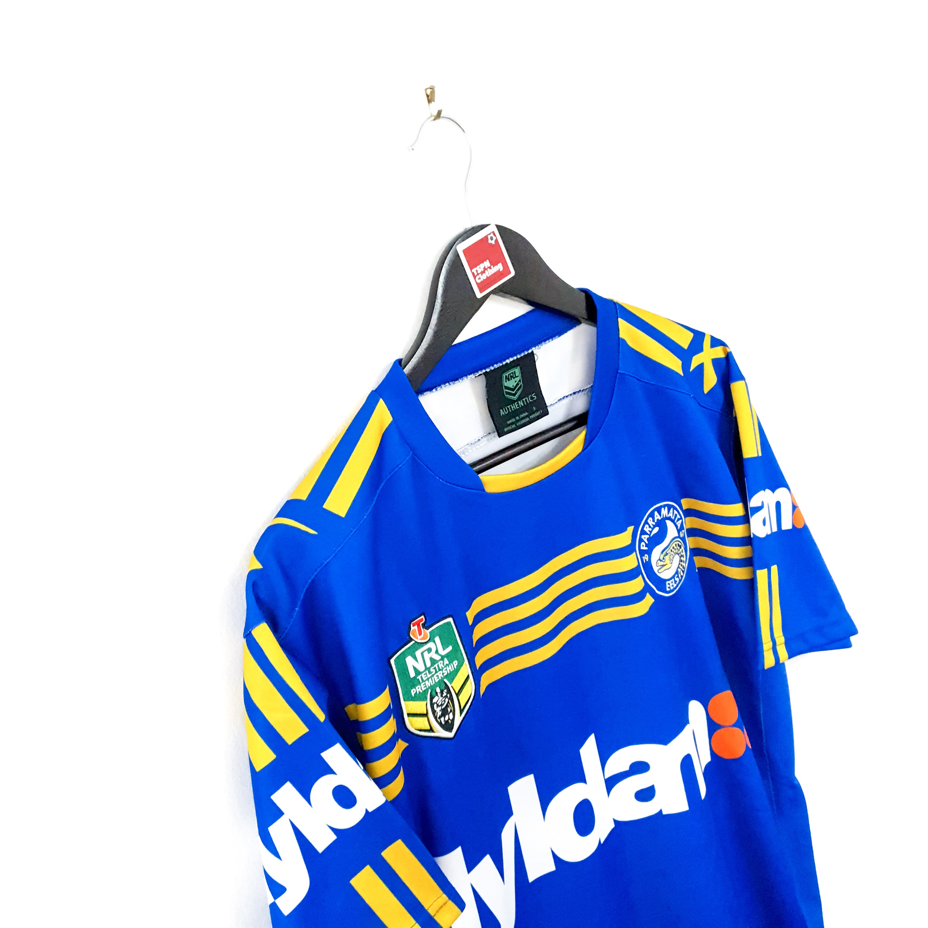 Parramatta Eels home rugby shirt 2014 - TSPN Calcio