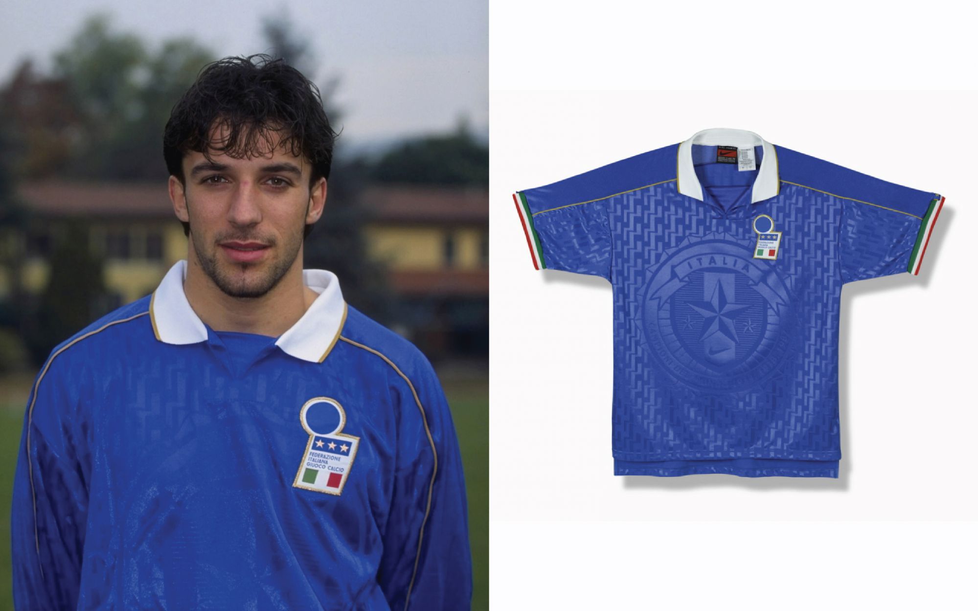 The making of Italy's Nike kit (1995)