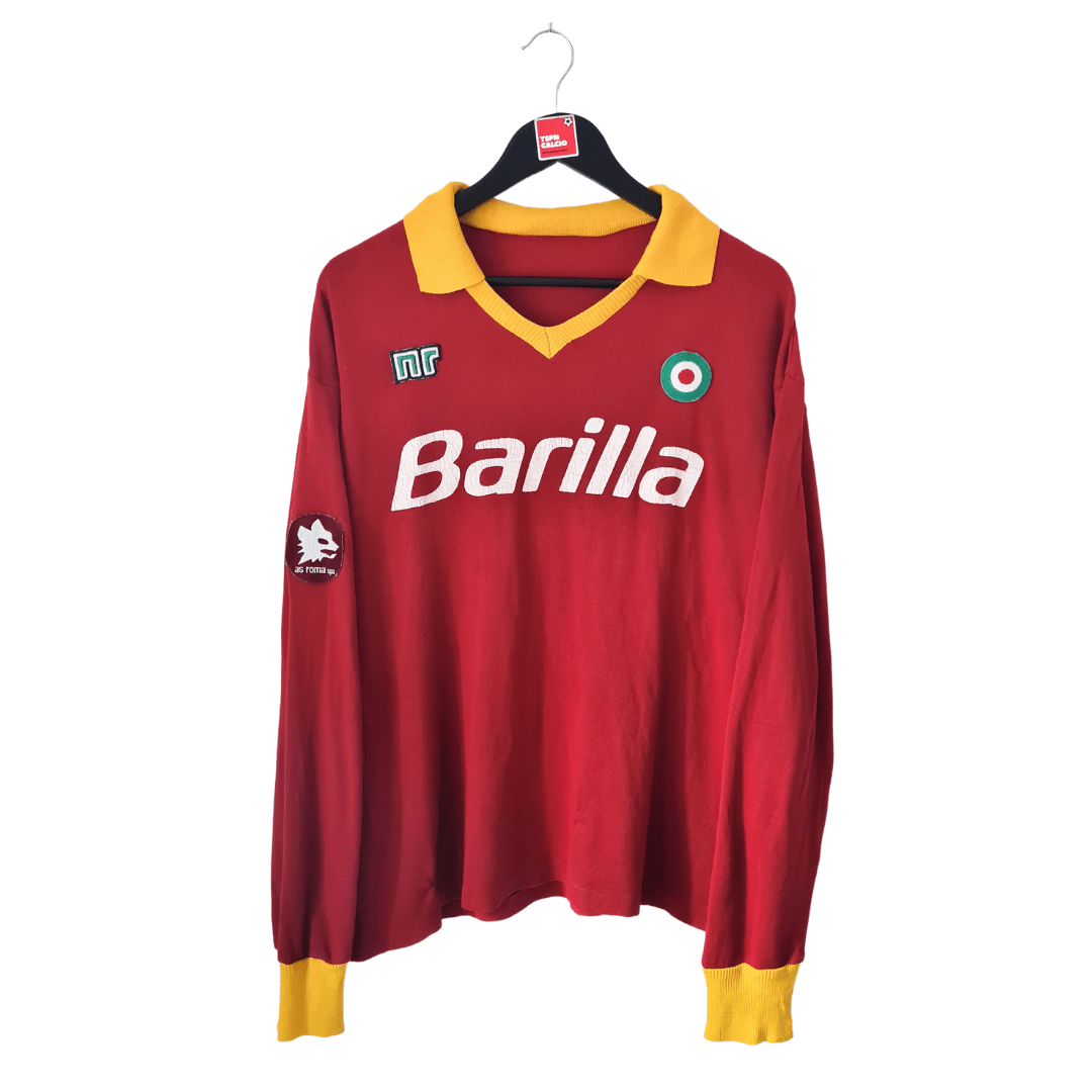 Roma home football shirt 1986/87 - TSPN Calcio