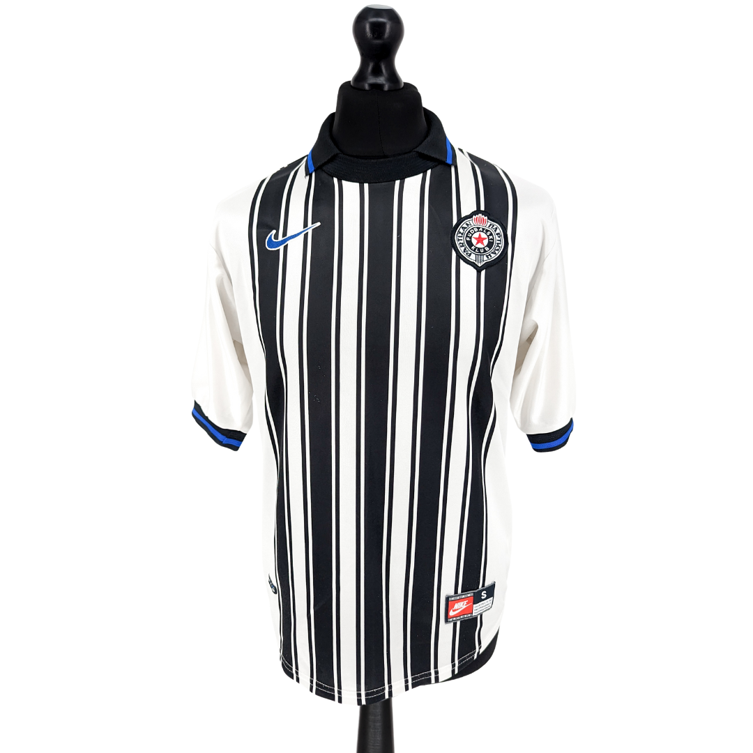 Partizan Belgrade home football shirt 1998/00