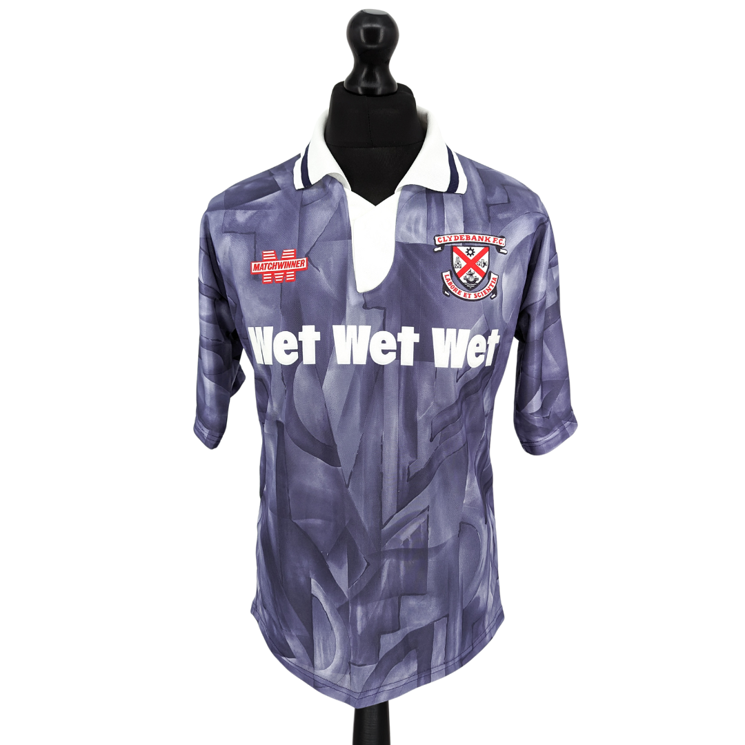 Clydebank alternate football shirt 1993/95