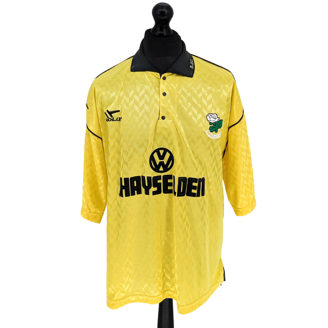 Barnsley away football shirt 1992/93