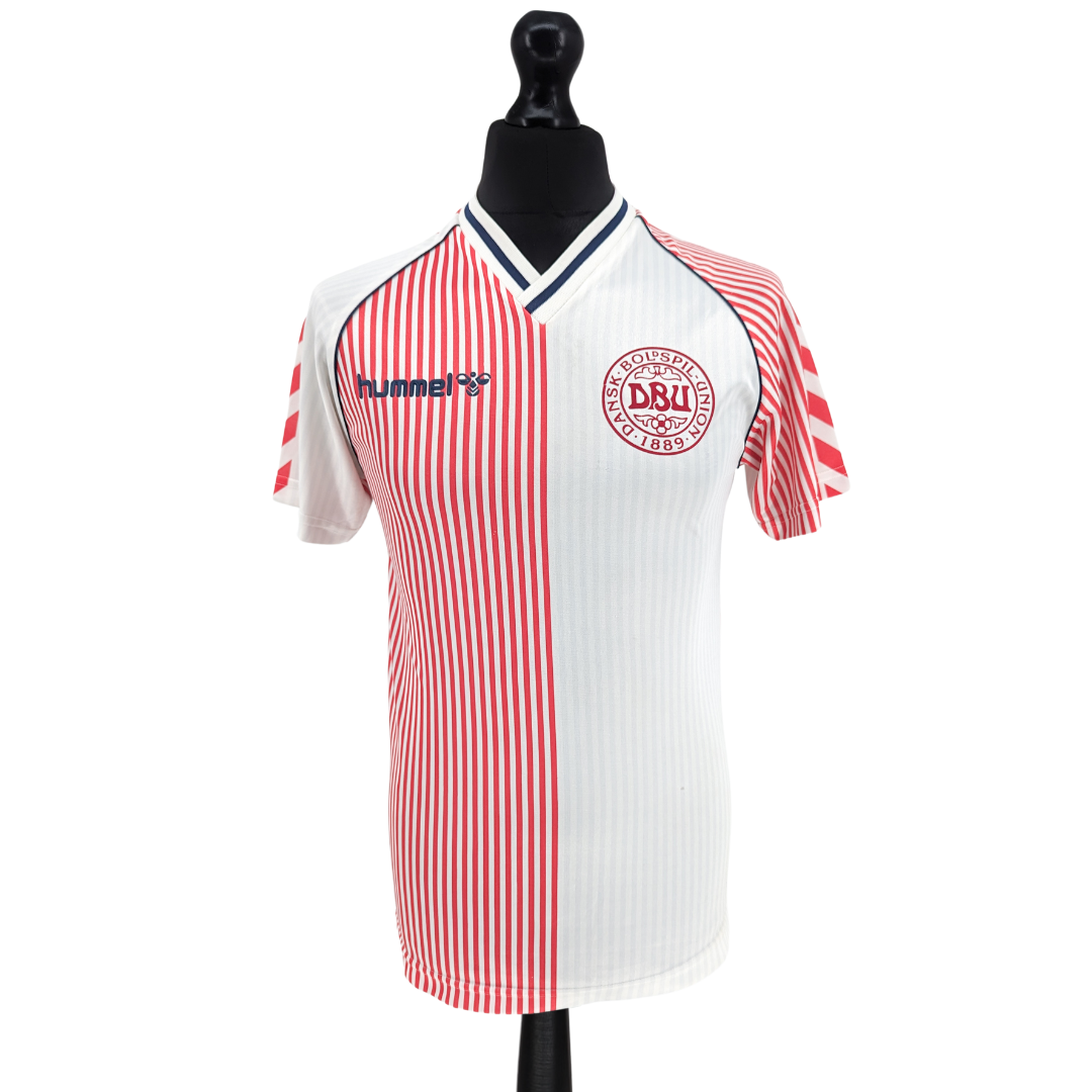 Denmark away football shirt 1986/88