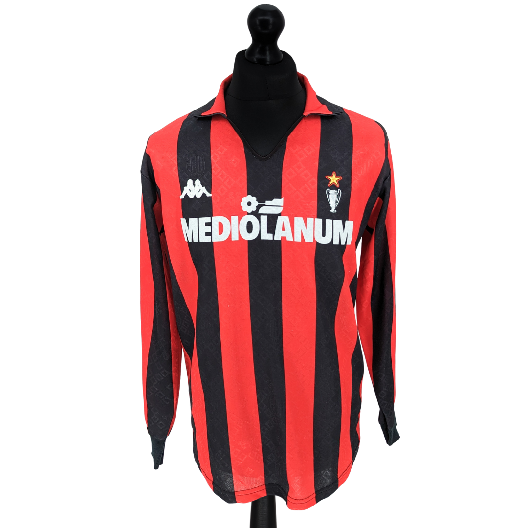 AC Milan home football shirt 1989/90