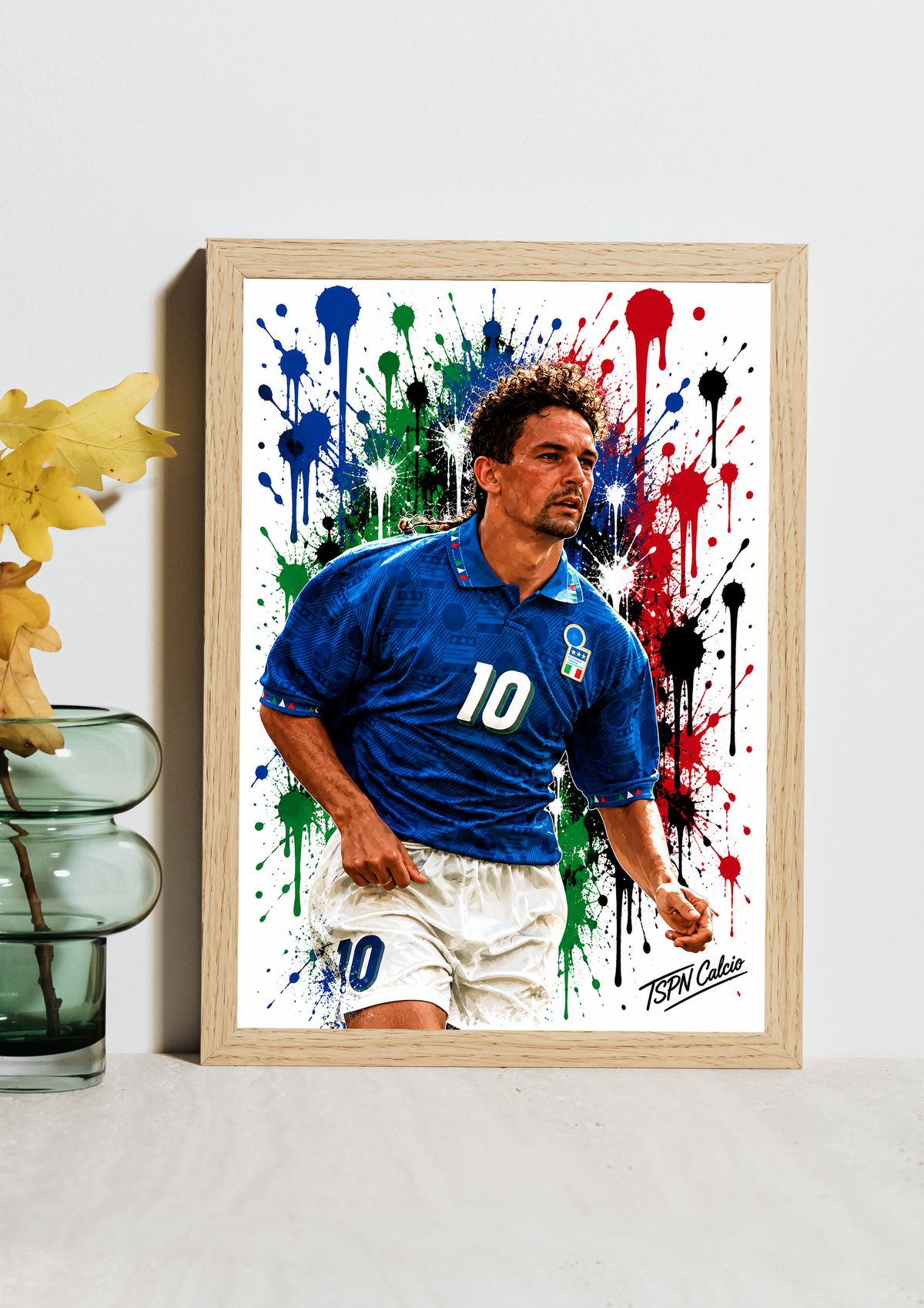 Italy x Baggio Artwork
