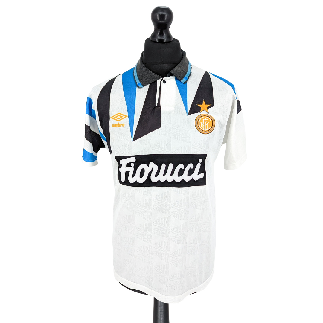 Inter Milan away football shirt 1992/93