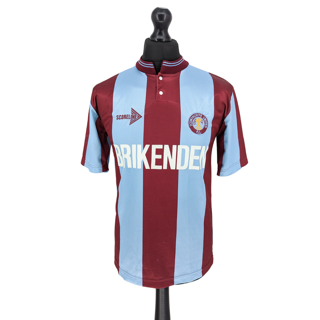 Scunthorpe United home football shirt 1989/90