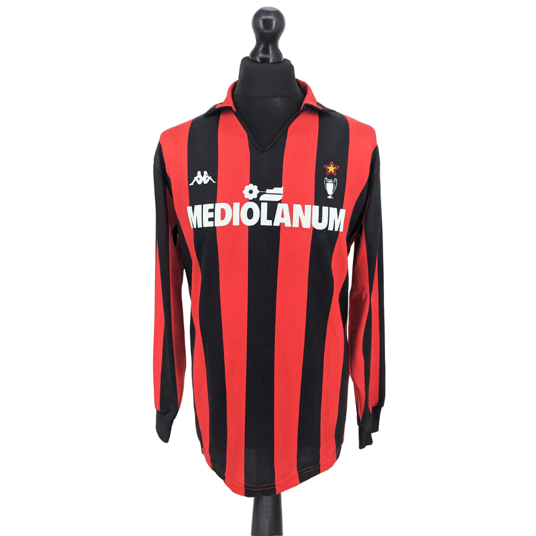 AC Milan home football shirt 1989/90