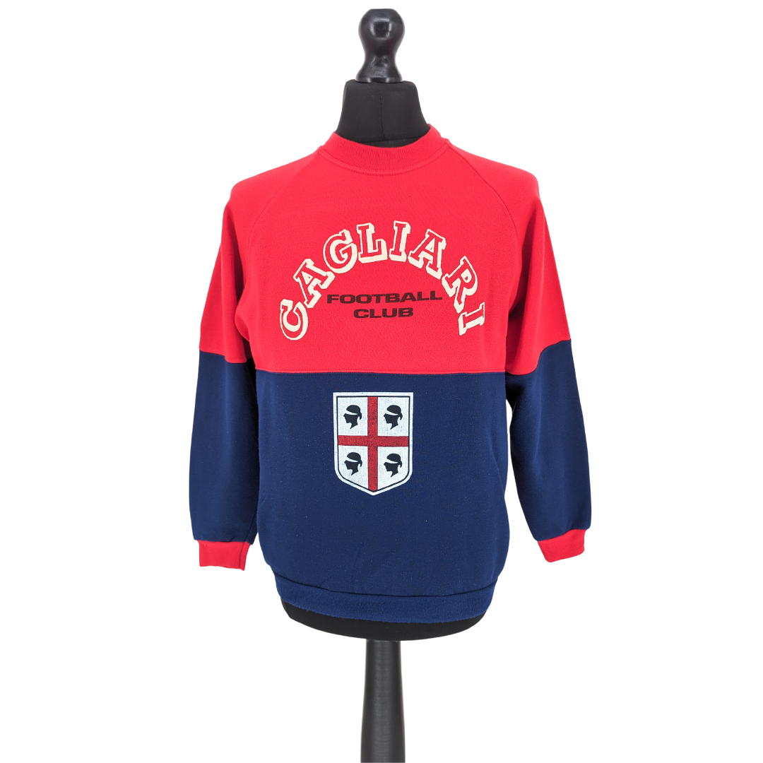 Cagliari football sweatshirt 1990/91