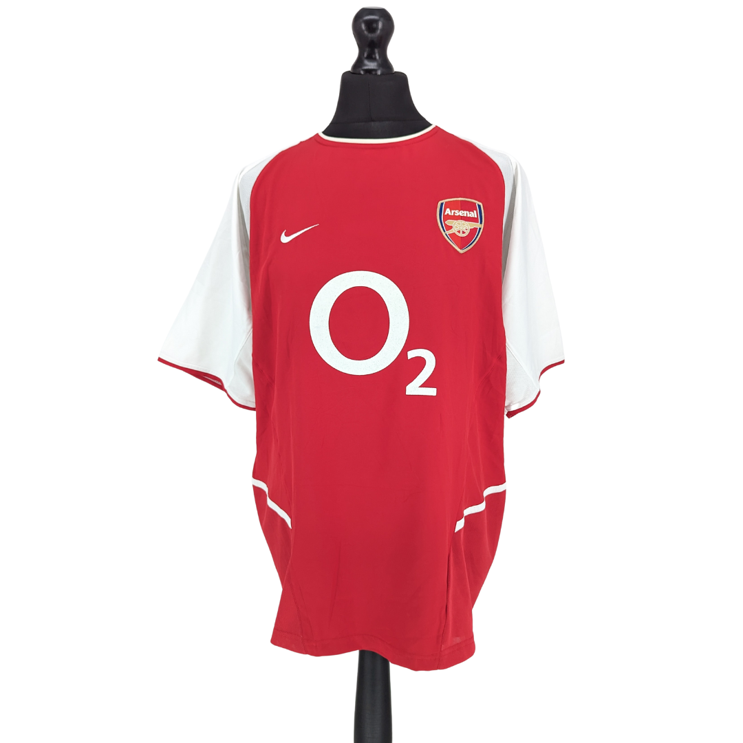 Arsenal home football shirt 2002/04