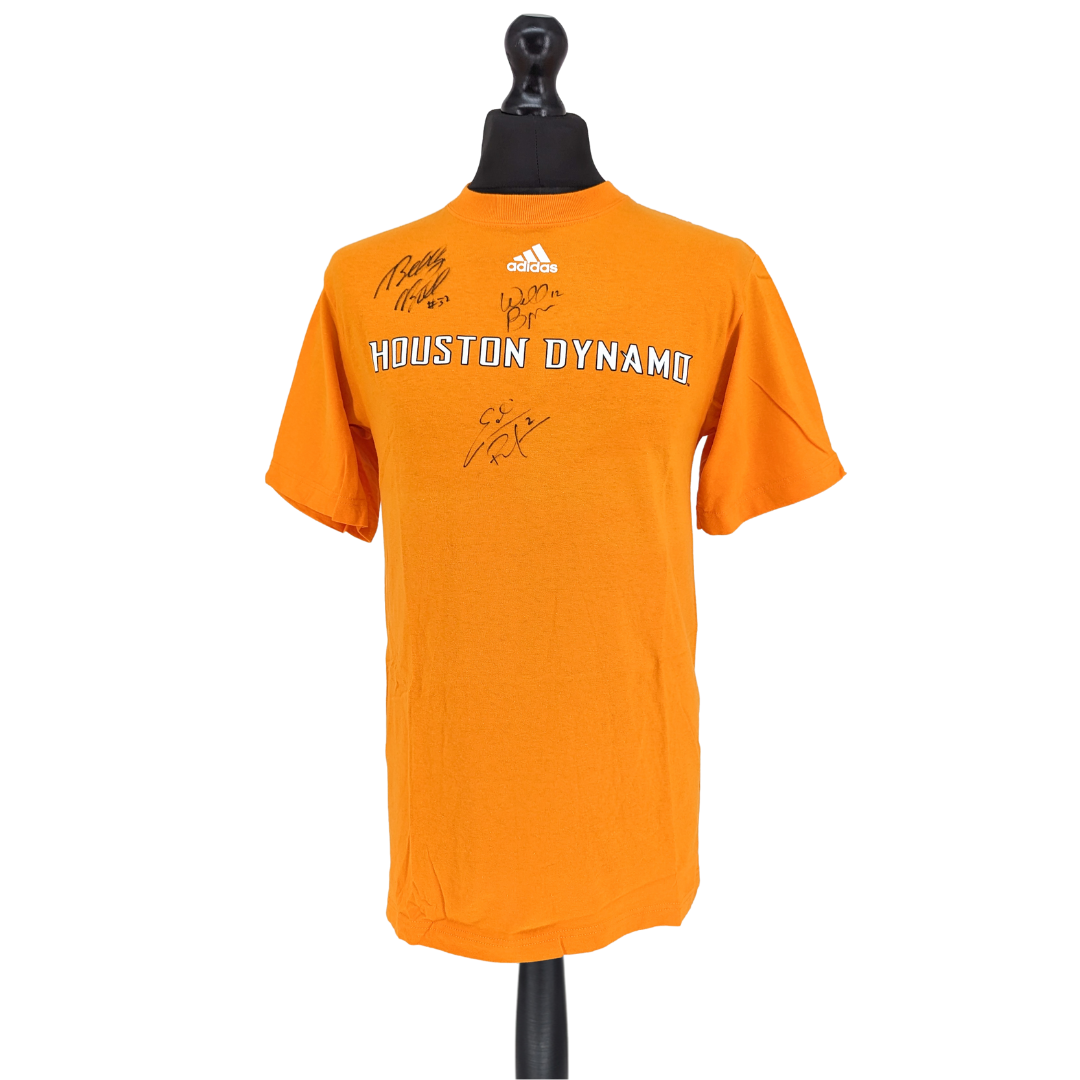 Houston Dynamo signed football t-shirt 2012/13