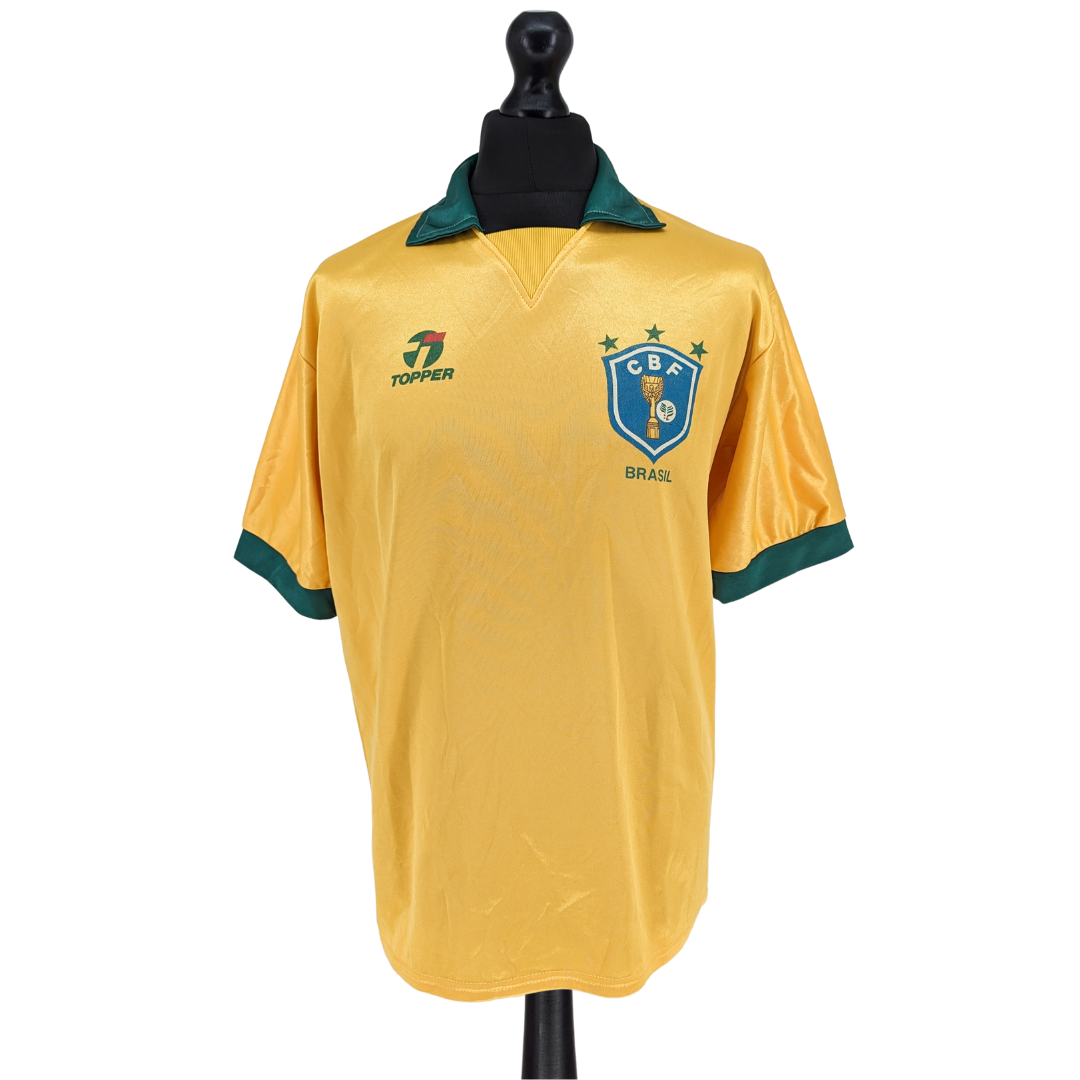 Brazil home football shirt 1988/91